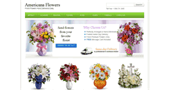 Desktop Screenshot of americana-flowers.com
